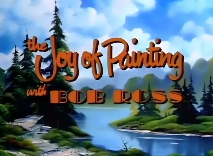 Pantalla de título de The Joy of Painting