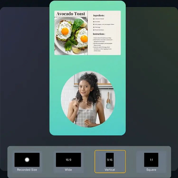 Camtasia recording example
