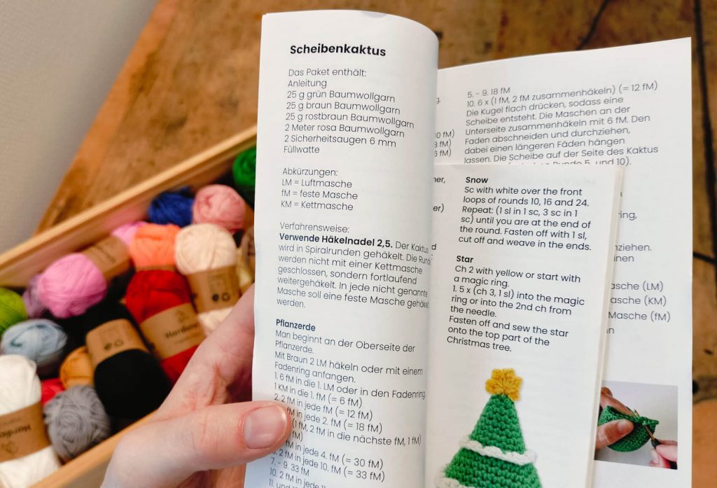 Instrucciones del papel Hardicraft 