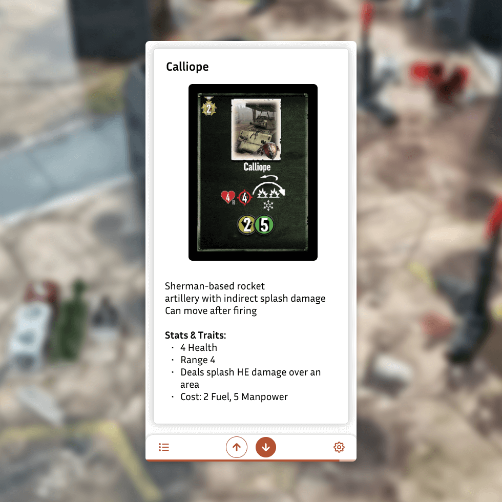 Board game card explained