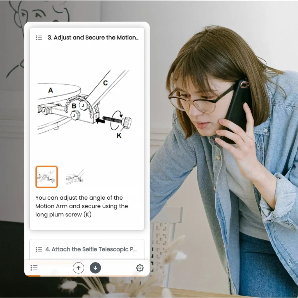 Update digital product instructions