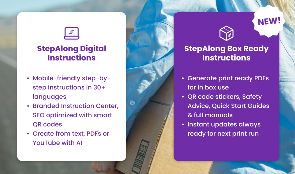 StepAlong Digital & Box Ready Instructions.